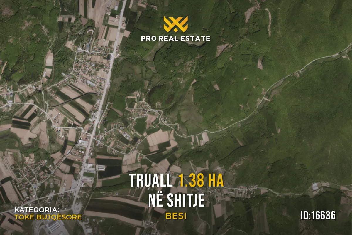 Truall 1.38 Ha për #SHITJE në Besi