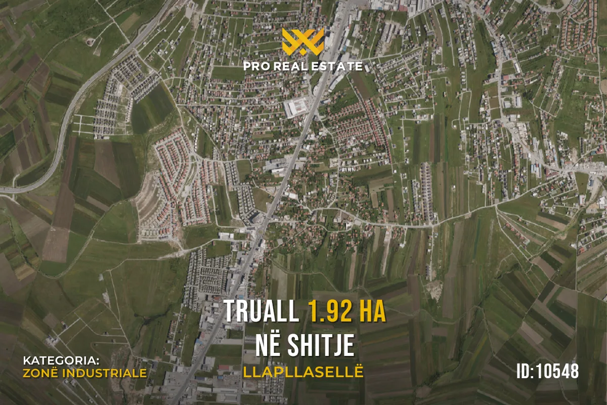 Truall 1.92 Ha për #SHITJE në Llapllasellë