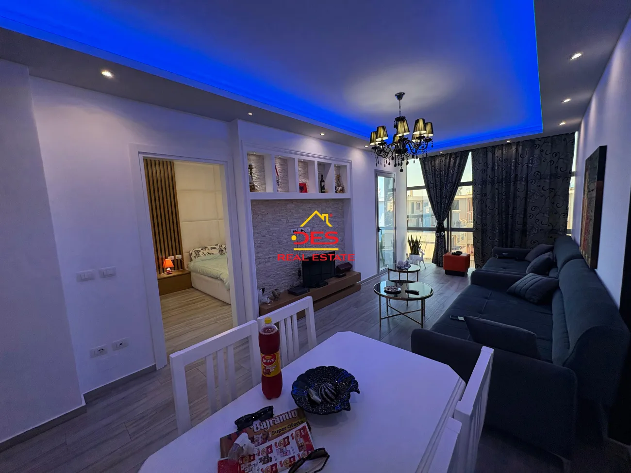JEPET ME QIRA APARTAMENT LUKSOZ 1+1 TE “RRUGA E ÇIPAJVE, VLORË 📍 Pranë Jumbo