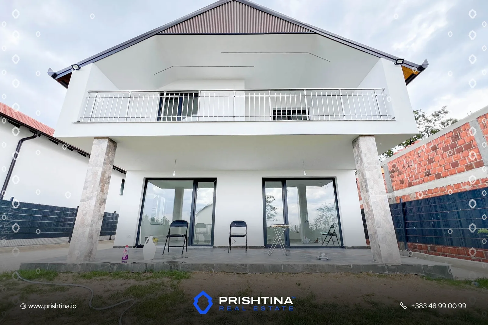2 Shtëpi në #shitje 160m² + 3.15 ari tokë në Butovc