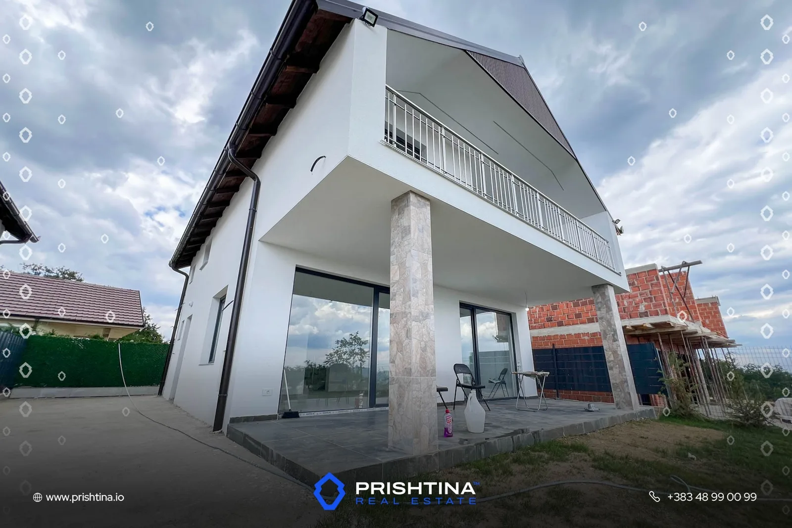 2 Shtëpi në #shitje 160m² + 3.15 ari tokë në Butovc