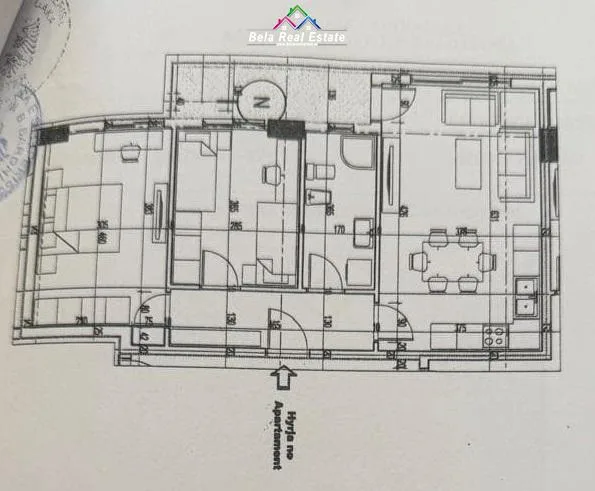 Apartament 2+1 Per Shitje Ne Astir (ID B120823) Tirane
