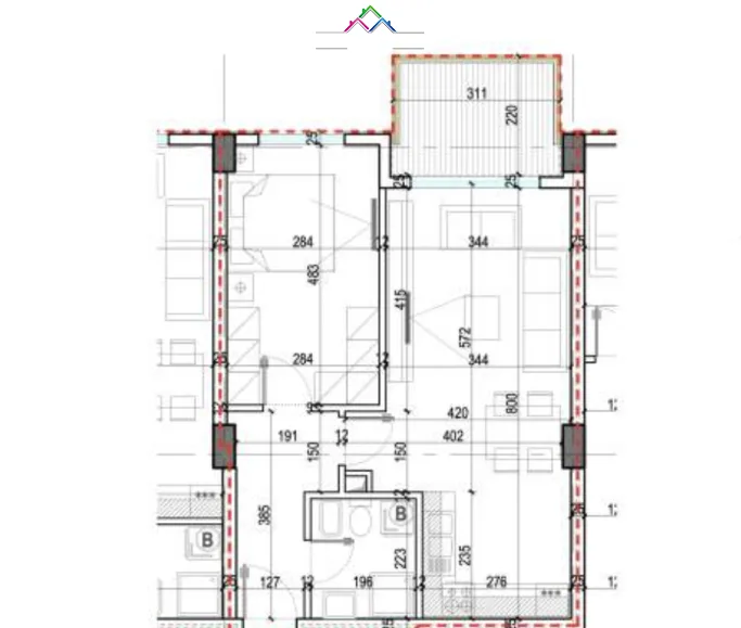 Apartament Ne Shitje 1+1 Tek Rruga Dritan Hoxha (ID B110363 ) Tirane