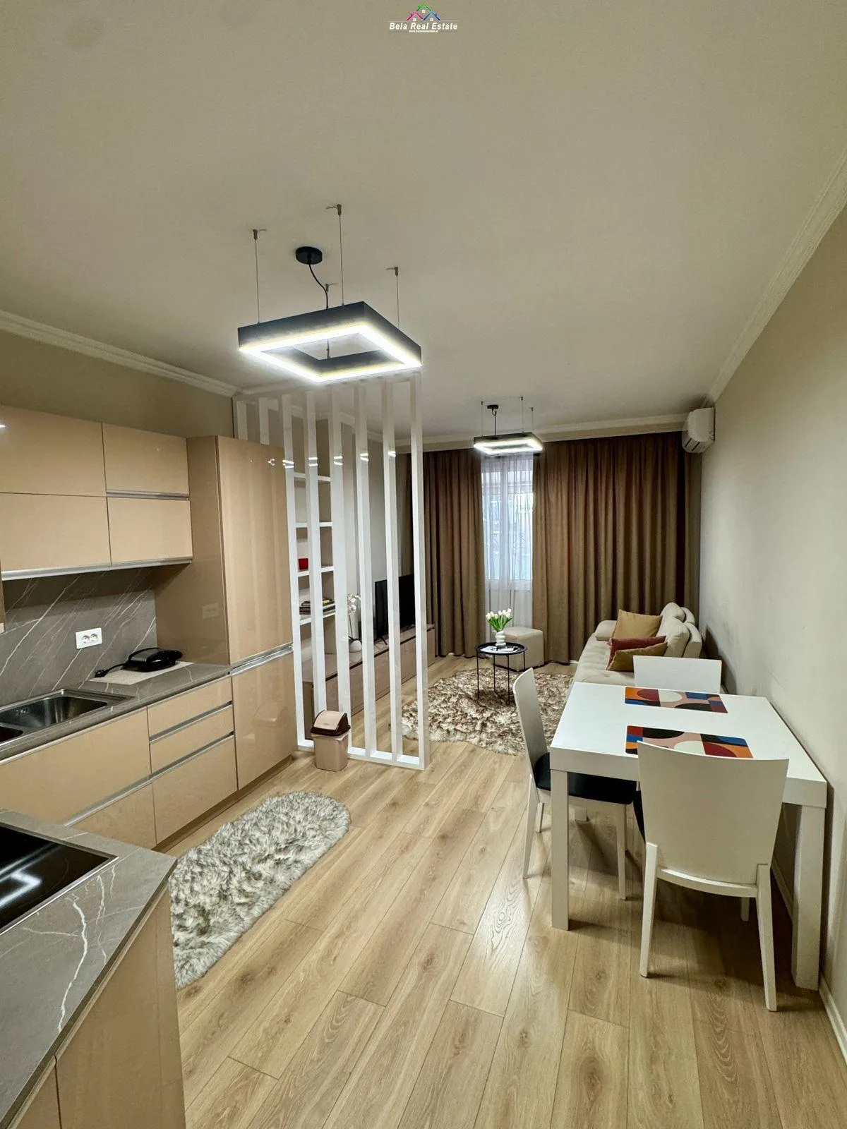Apartament me Qera 1+1 ne Bllok (ID B2101258) Tirane