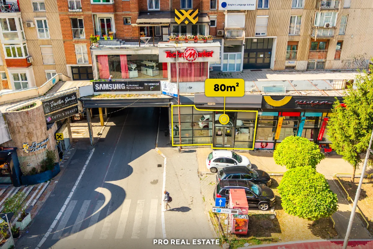 Lokal 80m² për #SHITJE në Dardani