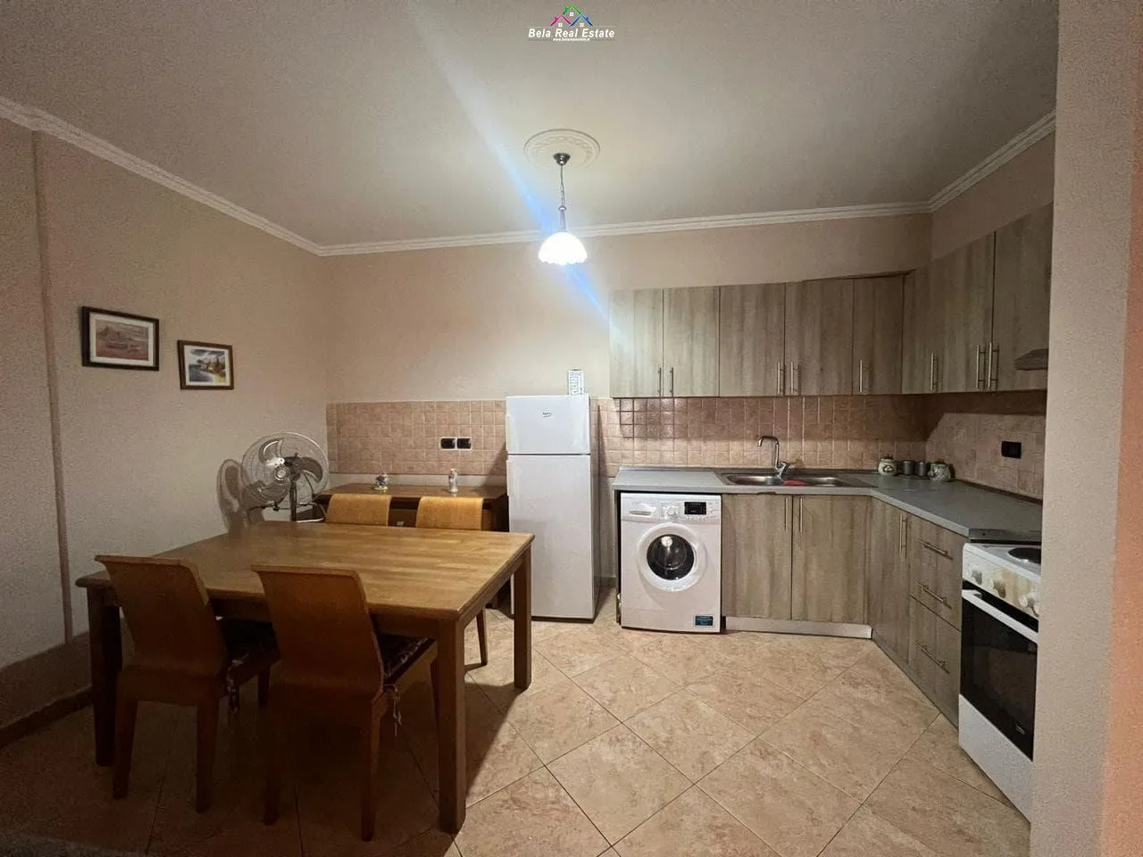 Apartament me qera 1+1 ne Bllok (ID B2101301) Tirane