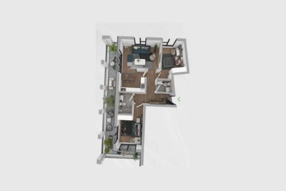 Banesë 93.93m² + 22.6m² për #SHITJE te Prishtina e Re
