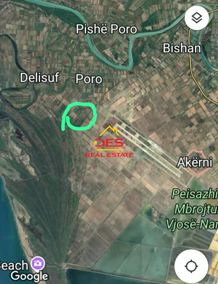 Shitet tokë – are në akërni, vlorë.