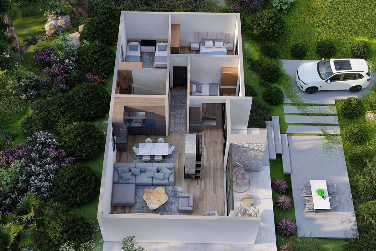 Villë 121.45m² për #SHITJE te Kodra e Artë.