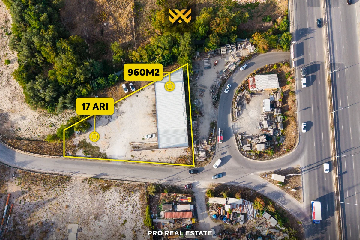 Objekt 960m² + 17 Ari për #SHITJE në Preoc