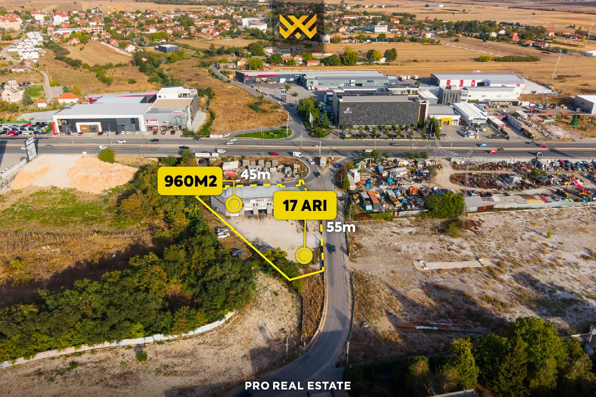 Objekt 960m² + 17 Ari për #SHITJE në Preoc