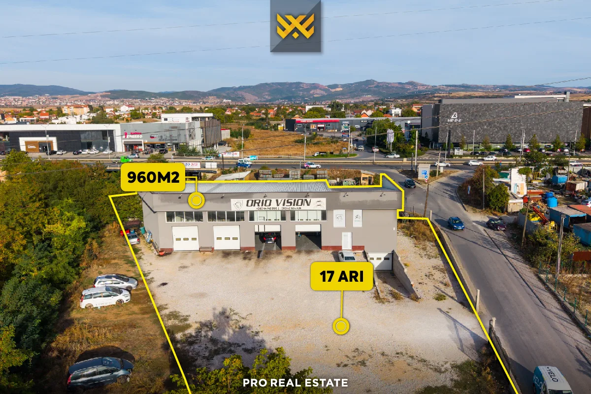 Objekt 960m² + 17 Ari për #SHITJE në Preoc