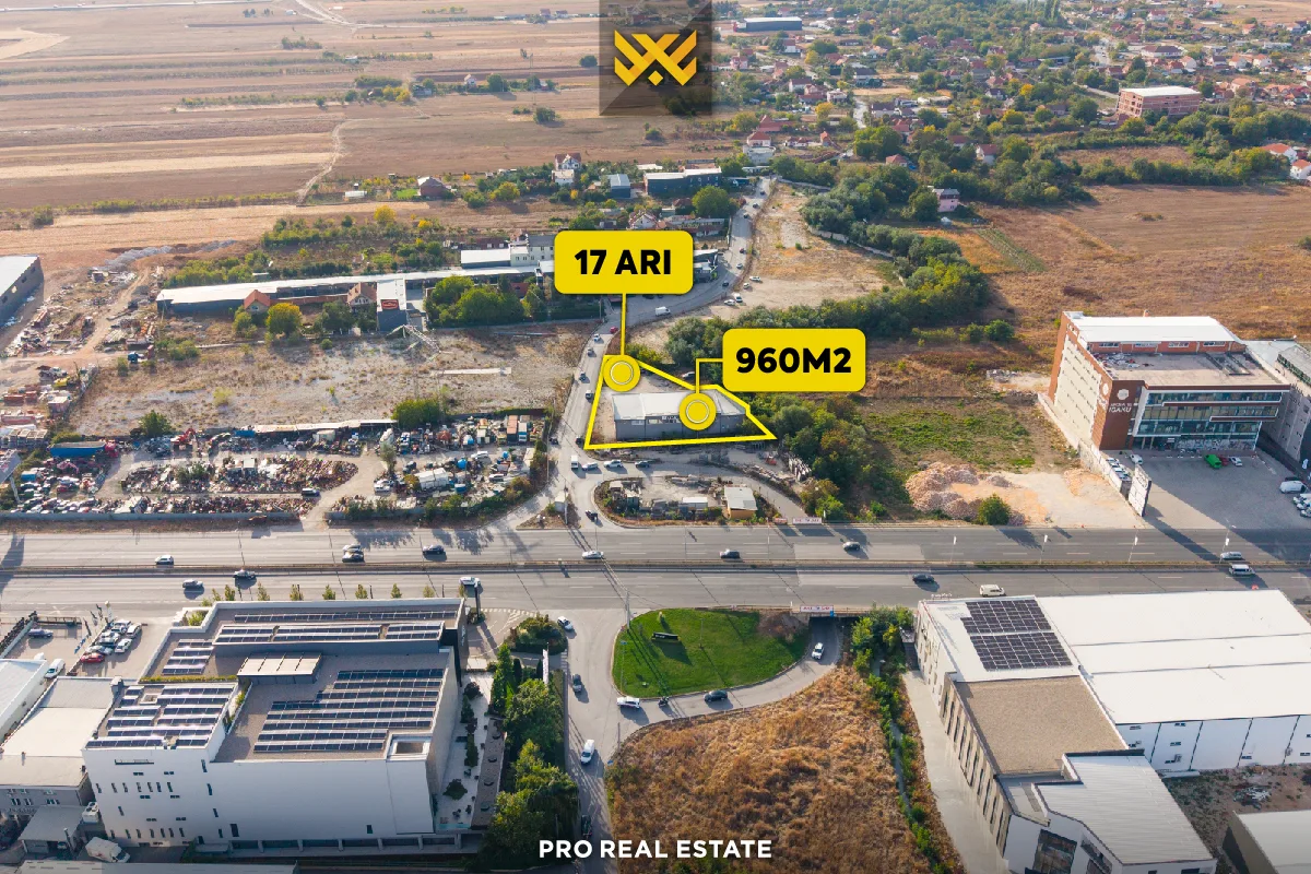 Objekt 960m² + 17 Ari për #SHITJE në Preoc