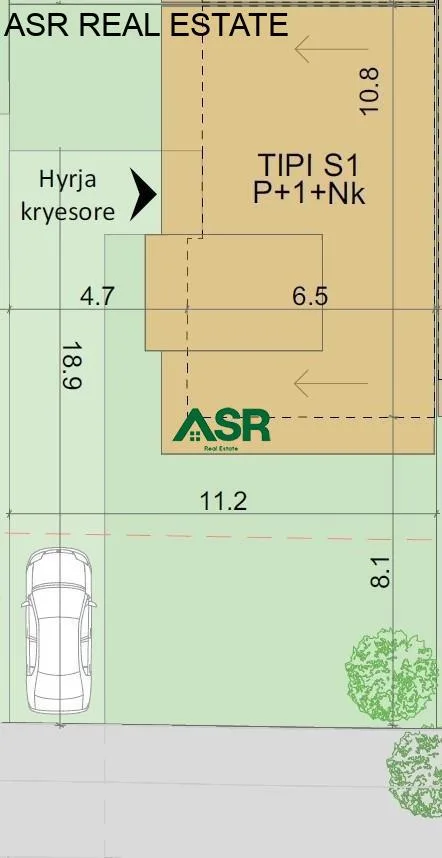 Ofrohet për shitje shtëpia me sipërfaqe 210m² në Lagjen Qendresa e Re në Veterrnik Prishtine ndërtim nga BAU Holding.