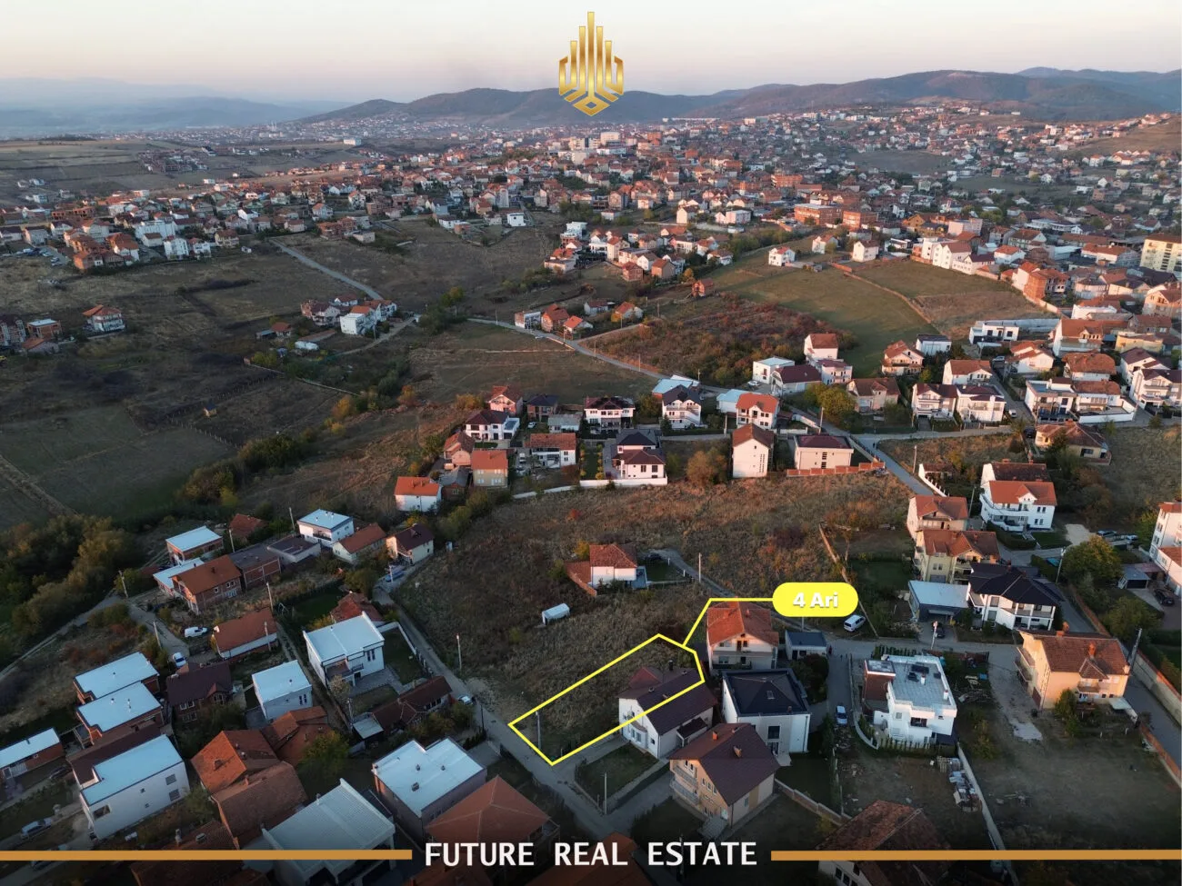 Parcelë në SHITJE – 4 Ari – Kodra e Trimave, afër Shkollës së Herticëve
