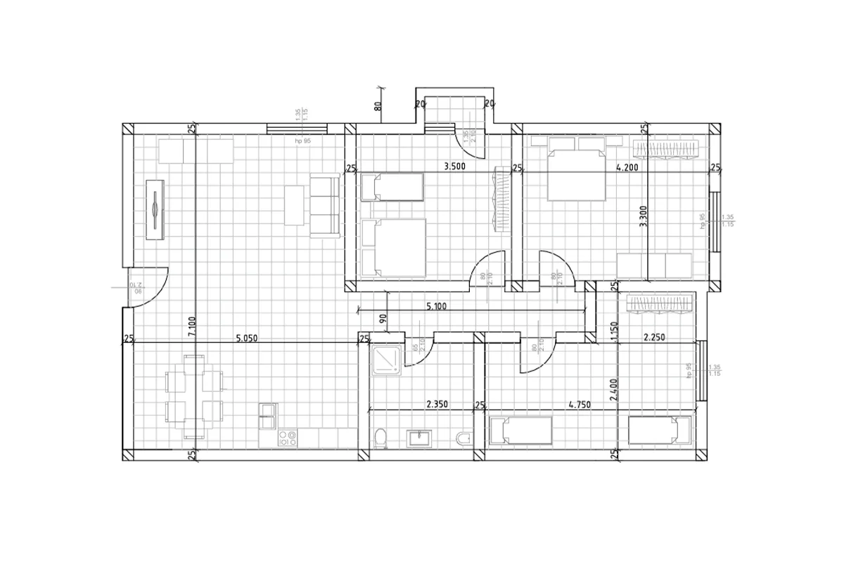 Banesë 108m² për #SHITJE në Shëngjin