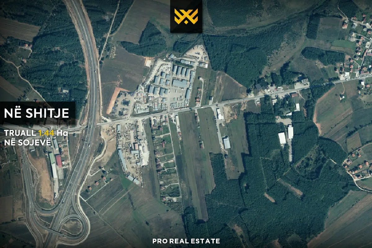 Truall 1.44 Ha për #SHITJE në Ferizaj.