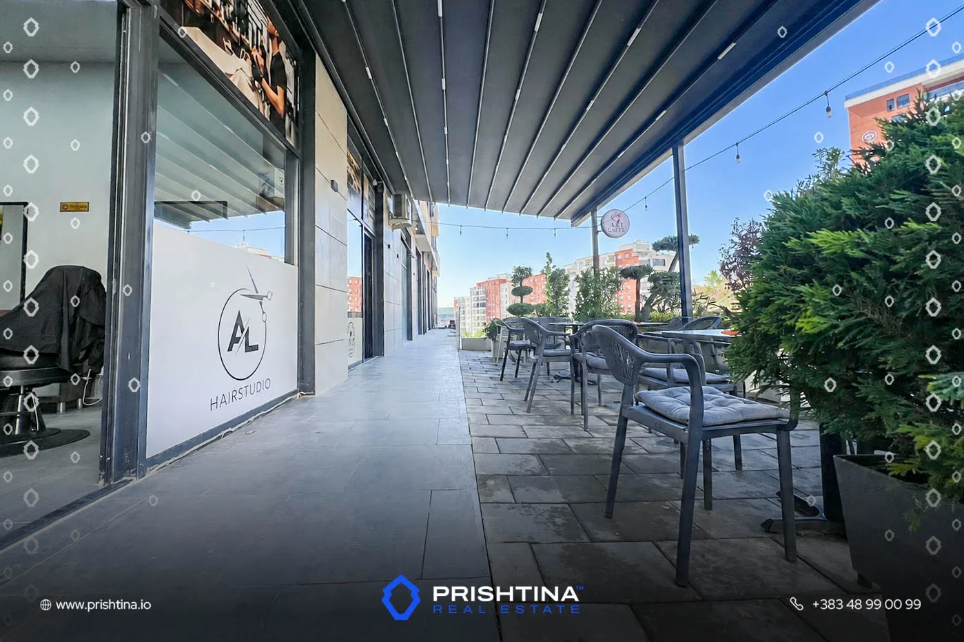 2 lokale me qira 16m² dhe 50m² + terasë 40m² te Rruga C