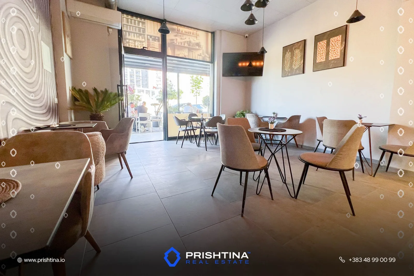 2 lokale me qira 16m² dhe 50m² + terasë 40m² te Rruga C
