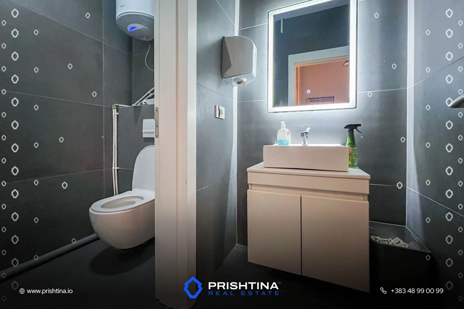 2 lokale me qira 16m² dhe 50m² + terasë 40m² te Rruga C