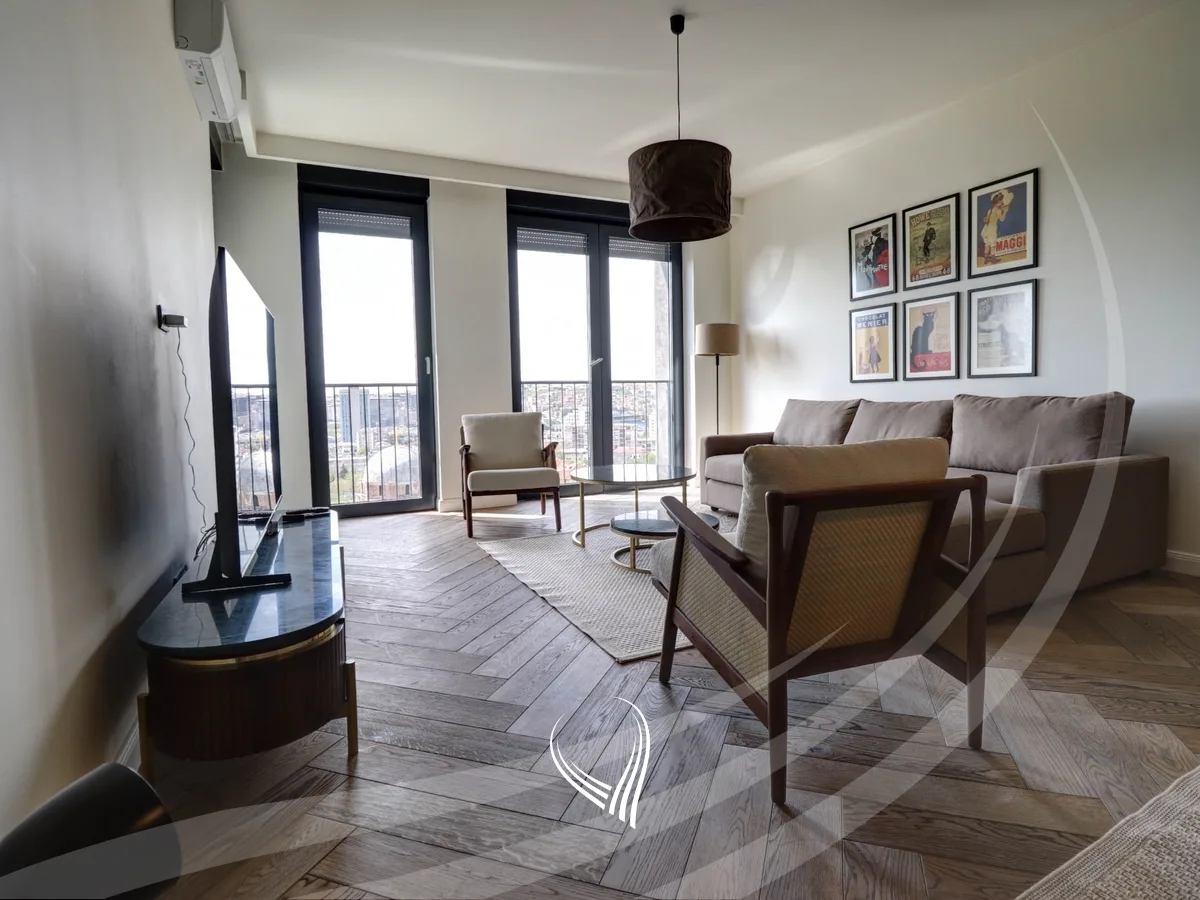 Banesë me 2 dhoma gjumi me qira në lagjen Aktash – Ivy Residence