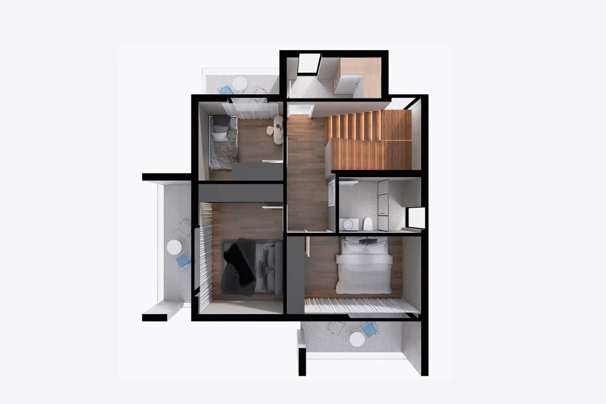 Shtëpi 237.6m² + 20.5m² për #SHITJE në Lagjen Simfonia.