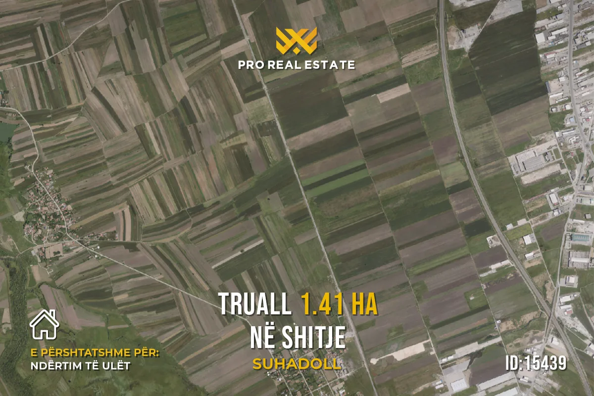 Truall 1.41 Ha për #SHITJE në Suhadoll