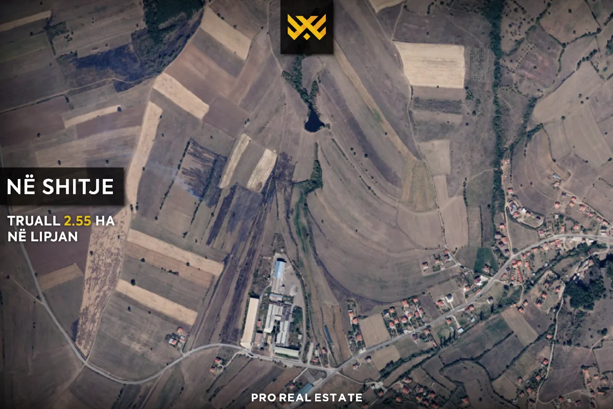 Truall 2.55 Ha në #SHITJE në Lipjan.