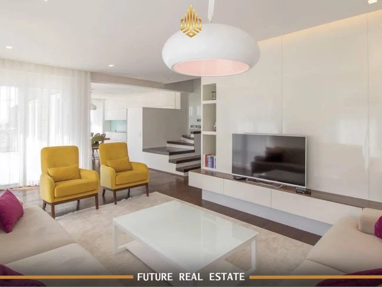 Duplex modern me QIRA – 3 dhoma gjumi – Pejton