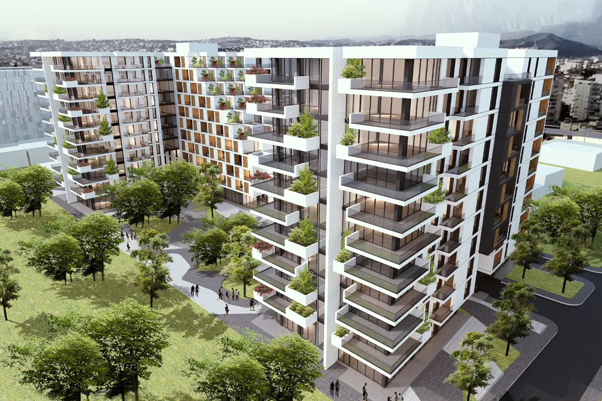 Banesë 89.3m² për #SHITJE në Vlorë, kompleksi Poseidon.
