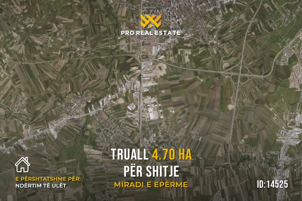 Truall 4.70 Ha për #SHITJE në Miradi e Epërme