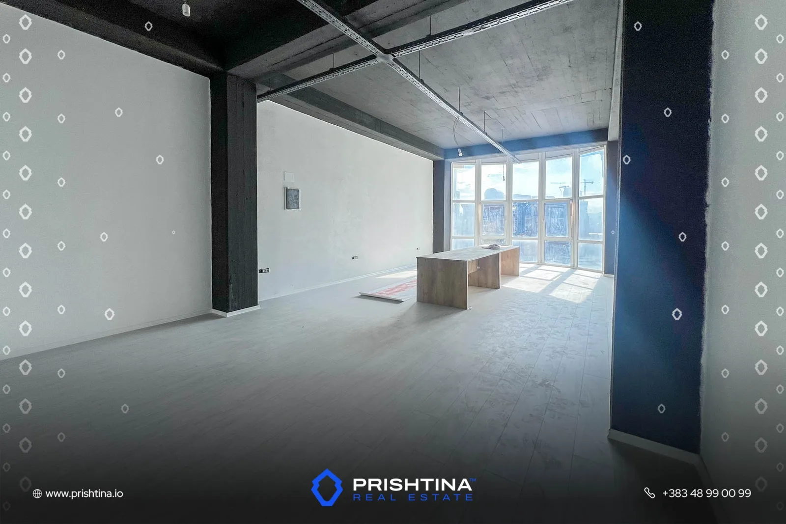 Zyrë me qira 61.5m² në Dragodan