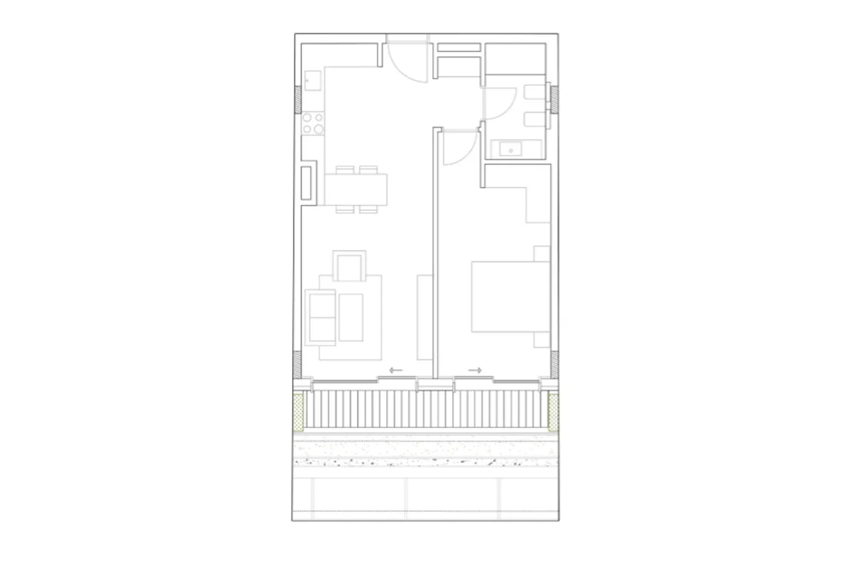 Banesë 95.49m² për #SHITJE në Green Coast Village
