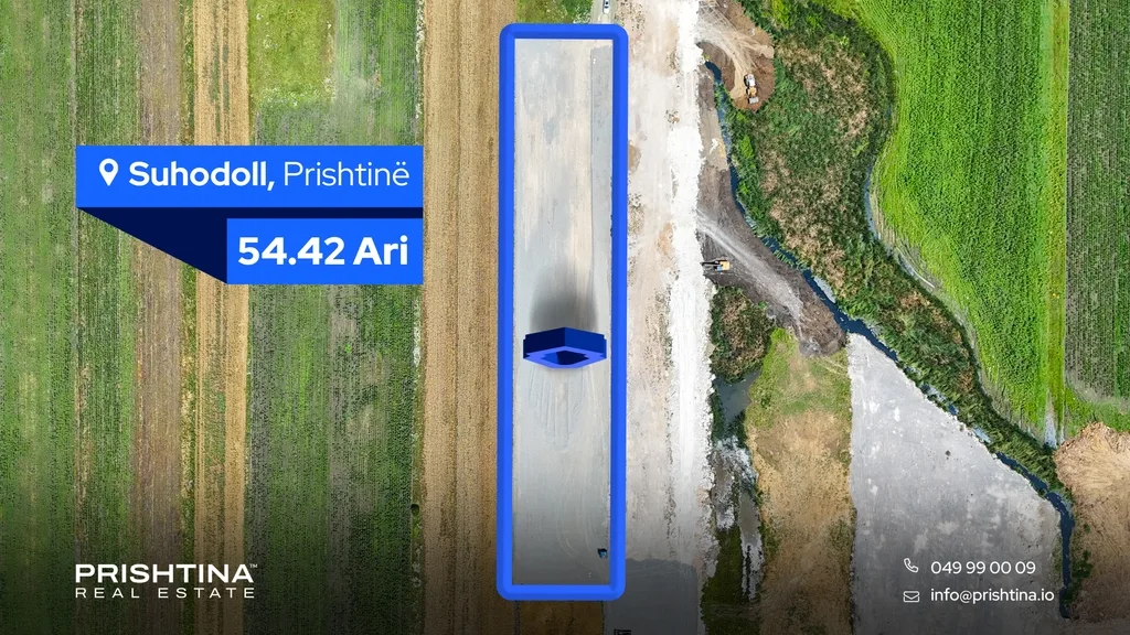 Parcelë në shitje 54.42 ari në Suhadoll