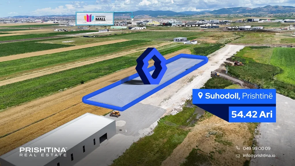 Parcelë në shitje 54.42 ari në Suhadoll