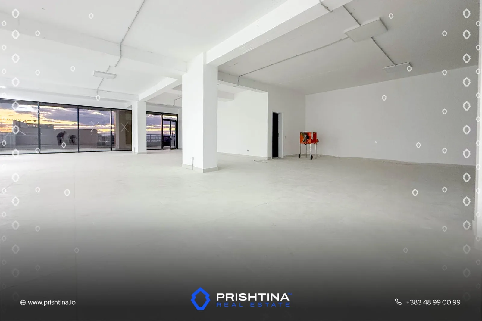 Lokal me qira 140m² në Veternik