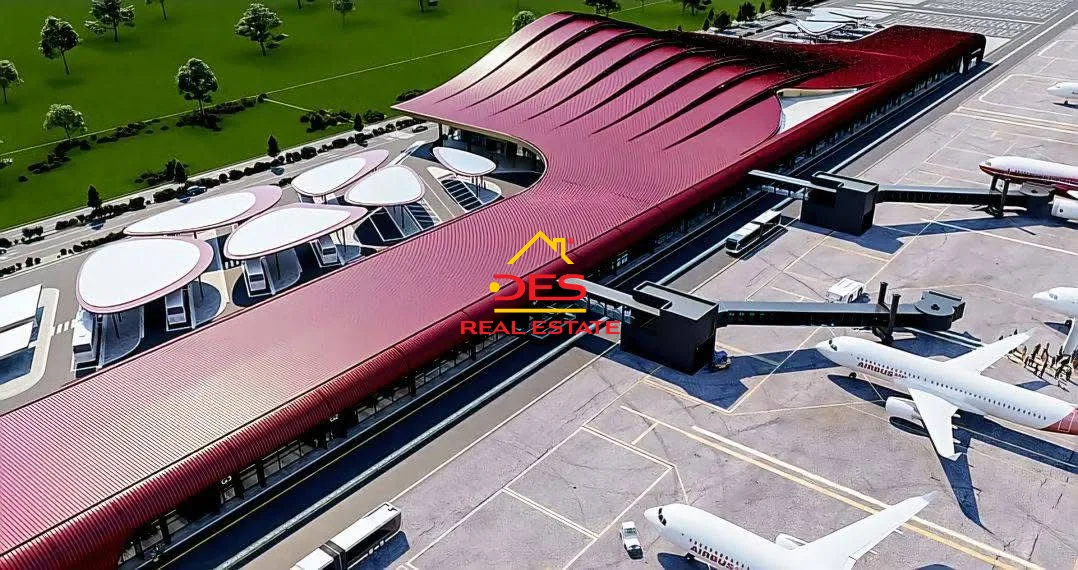 Shitet tokë-arë në akërni pranë aeroportit të ri të vlorës.