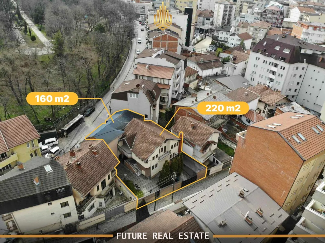 2 Shtëpi në SHITJE – Prishtinë – Afër Parkut të Qytetit – Rr. Hamez Jashari dhe Rr. Mustafa Kruja