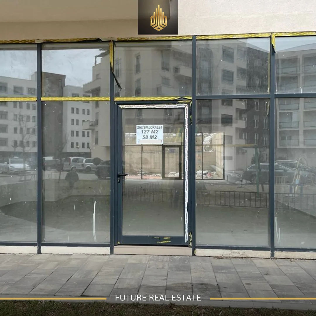 Lokale në SHITJE/58m² dhe 127m²