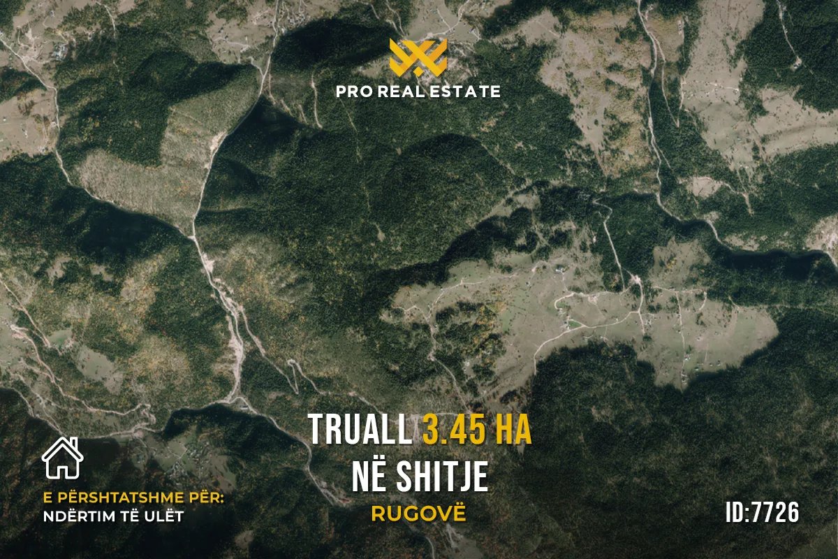 Truall 3.45 Ha për #SHITJE në Rugovë