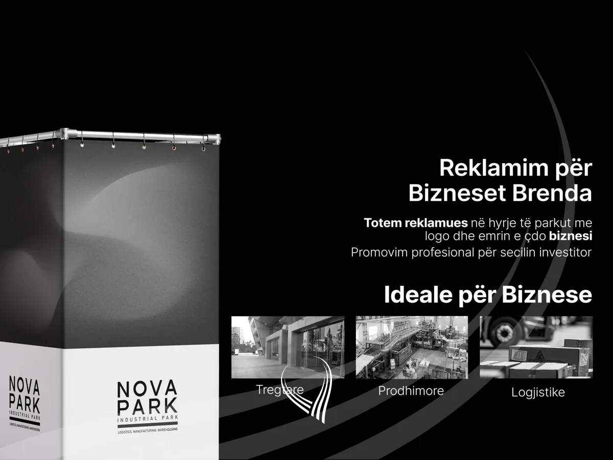 Parcela për investime industriale në shitje në Nova Park – Obiliq