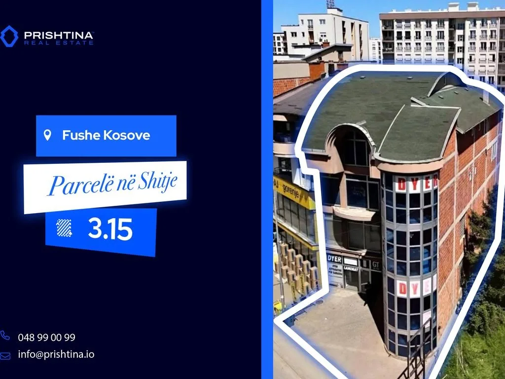 Objekt ne #shitje 1125m² në Fushë Kosovë