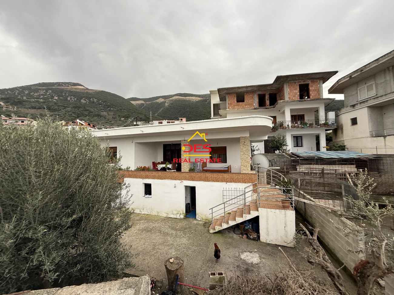 SHITET SHTËPI PRIVATE 2 KATËSHE + AMBINET BIZNESI NË UJË TË FTOHTË , VLORË 📍 Pranë Shkollës Tregtare