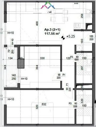 Apartament Ne Shitje 2+1 tek ish Fusha Aviacionit (ID B120622) Tirane
