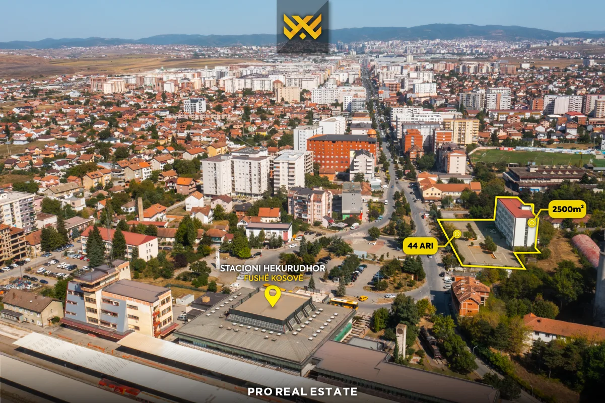Objekt 2500m² me #QIRA në Fushë Kosovë.