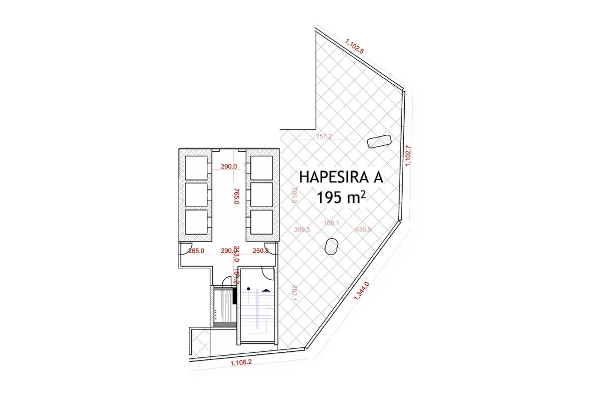 Lokal 195m² me #QIRA në Lakrishtë