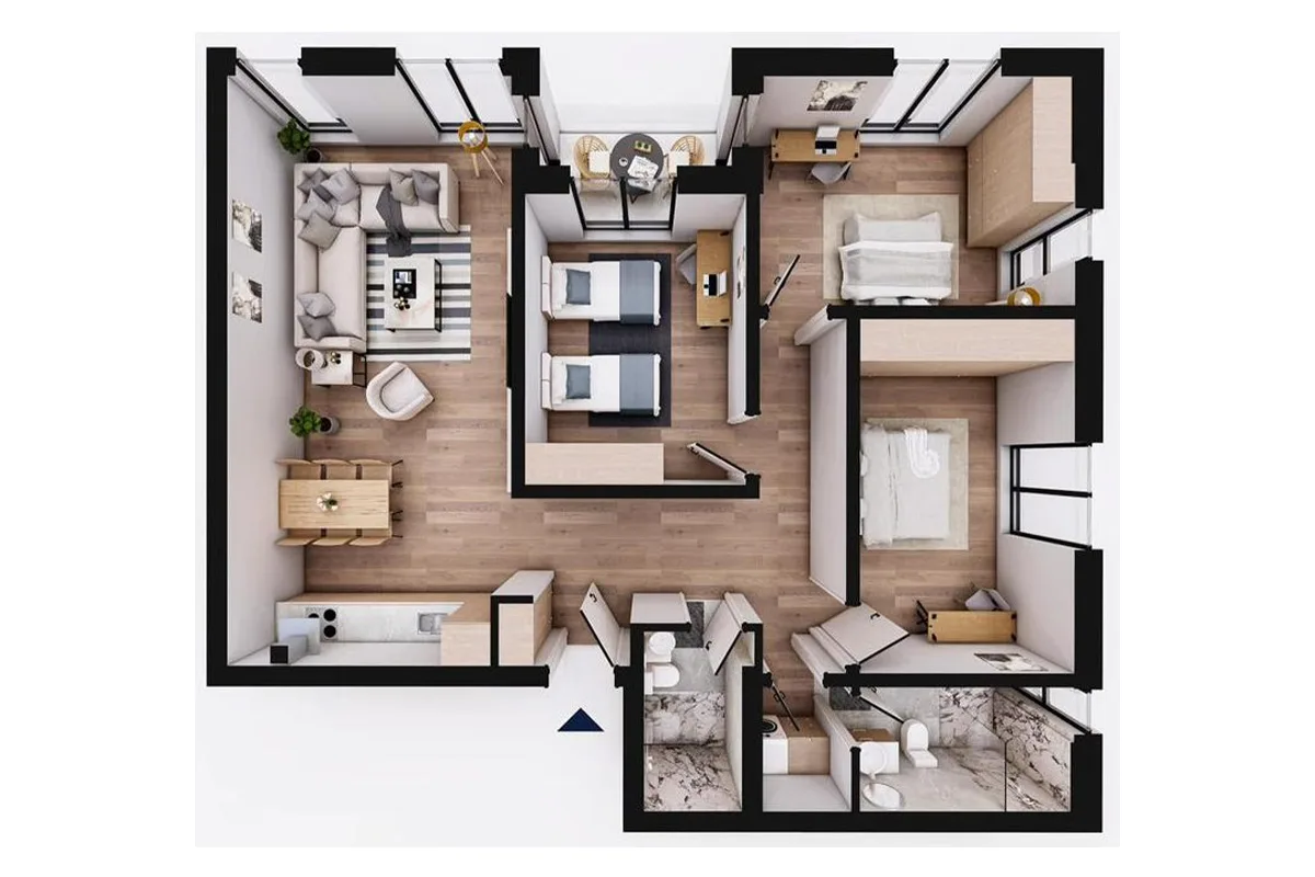 Banesë 127.8m² në #SHITJE te Prishtina e Re