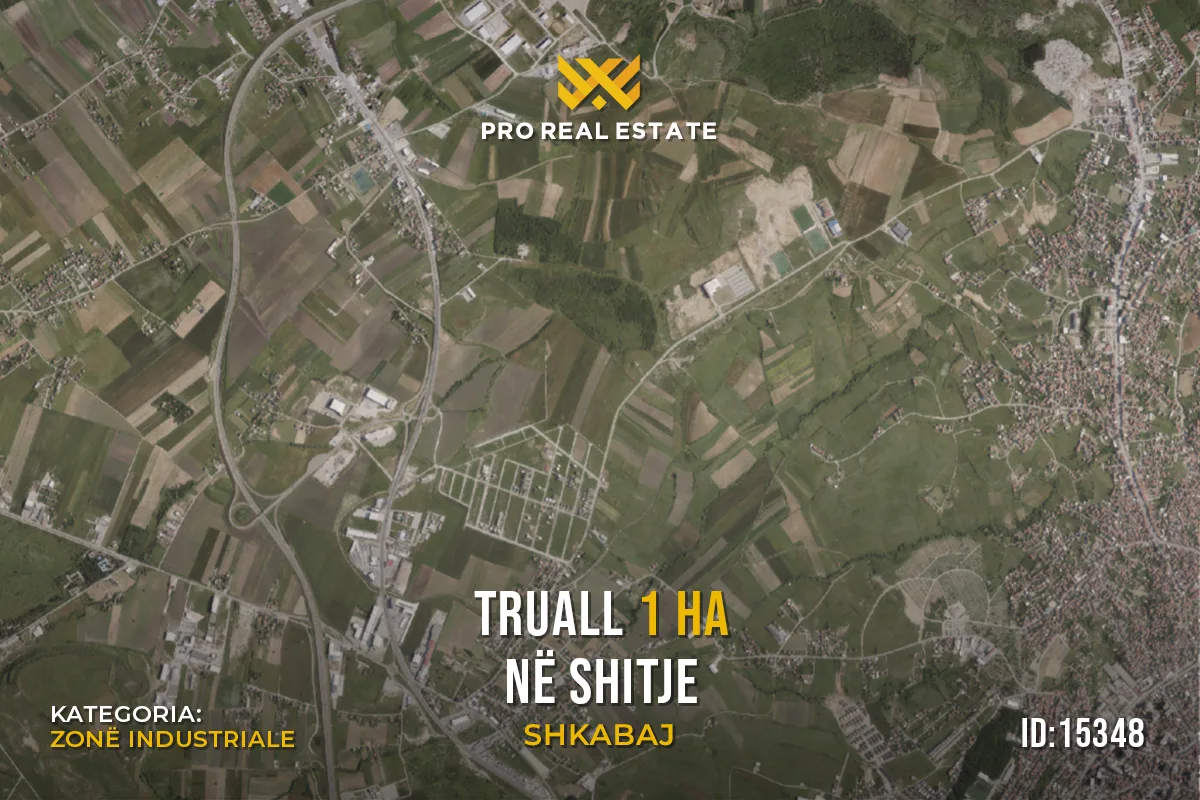 Truall 1 Ha për #SHITJE në Shkabaj