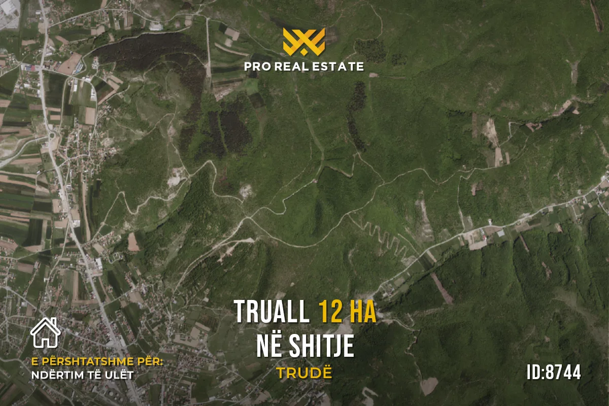 Truall 12.2 Ha për #SHITJE në Trudë