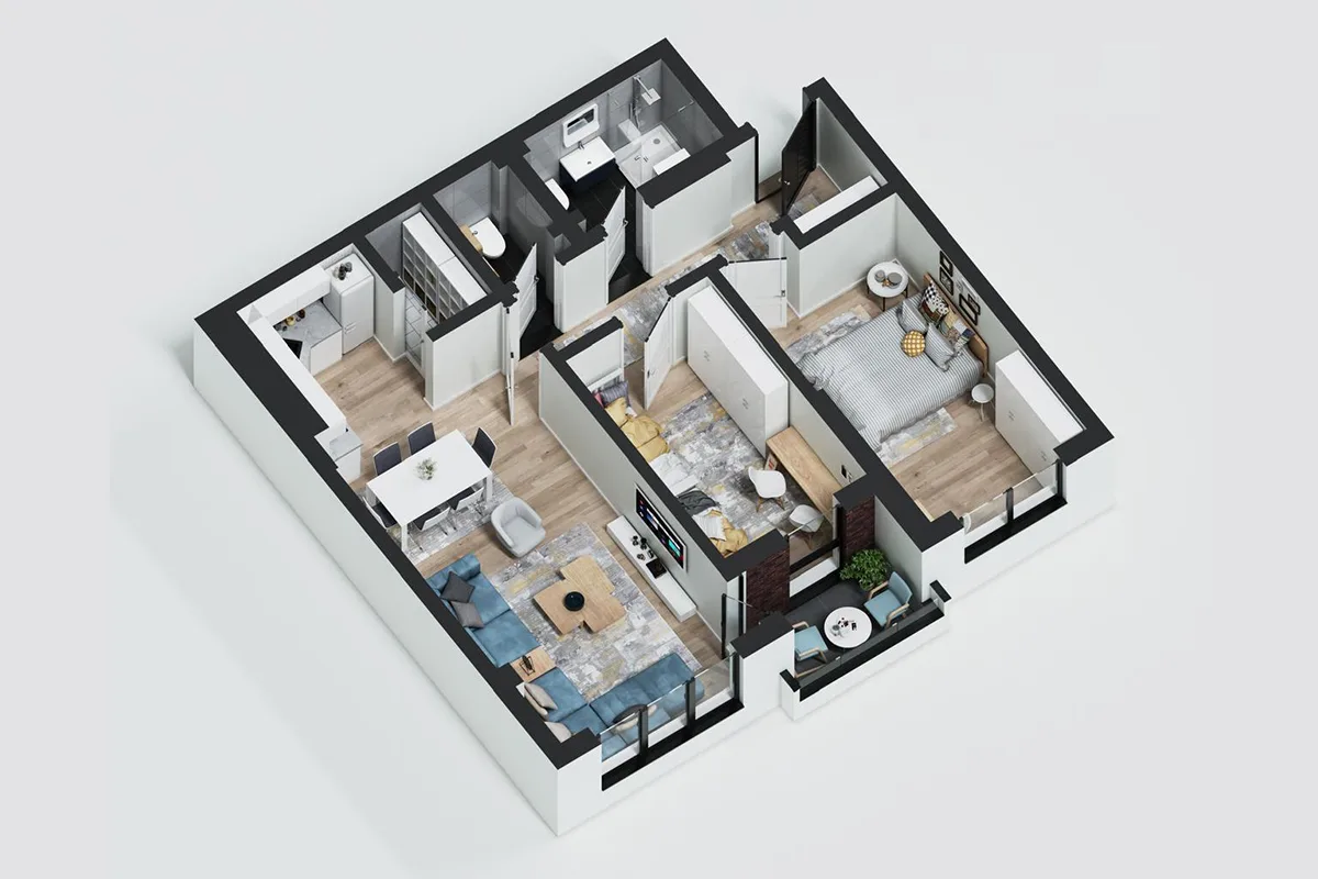 Banesë 87.14m² për #SHITJE te Prishtina e Re.